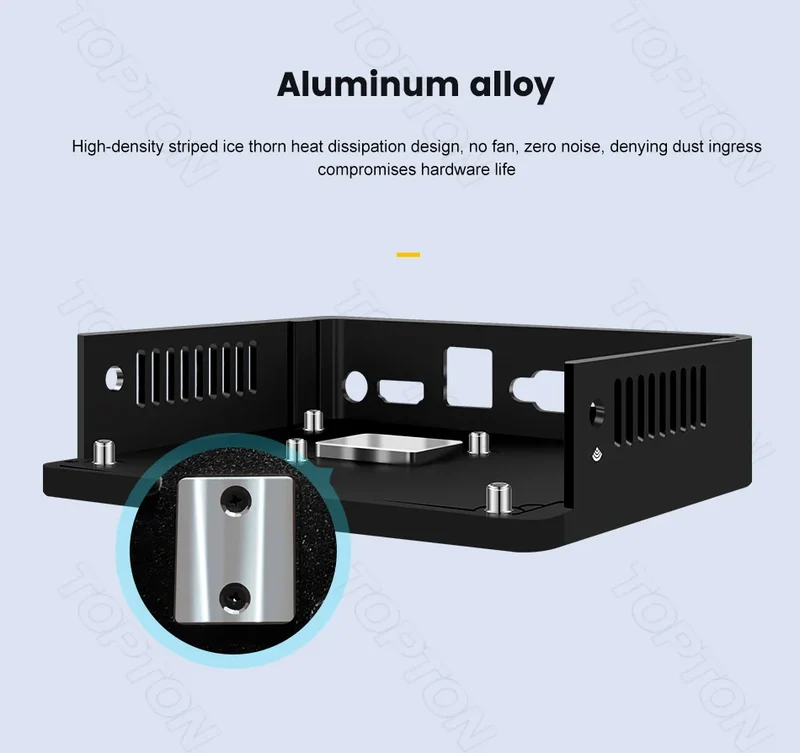 Topton New Intel N150 Firewall Computer J6412 J5005 6305 Soft Router 4x2.5G i226 LAN Industrial Fanless Mini PC pfSense OPNsense