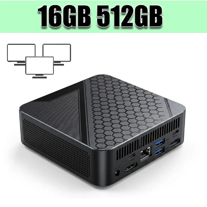 2026 Intel Core I9-8950HK Gaming Mini PC 16GB RAM 1TB/2TB SSD 4K WiFi6 BT5.2 Compact Mini Desktop Computer For Office Gaming
