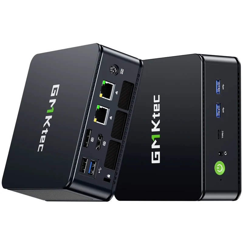 GMKtec M6 Ultra Mini PC AMD Ryzen 5 7640HS 16GB RAM 512GB ROM Desktop Computer 2.5G Dual LAN WiFi 6E BT 5.2 Windows 11 Pro