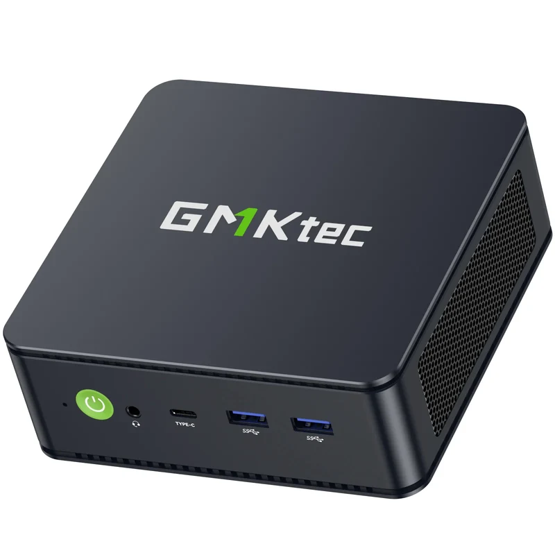 GMKtec M6 Ultra Mini PC AMD Ryzen 5 7640HS 16GB RAM 512GB ROM Desktop Computer 2.5G Dual LAN WiFi 6E BT 5.2 Windows 11 Pro