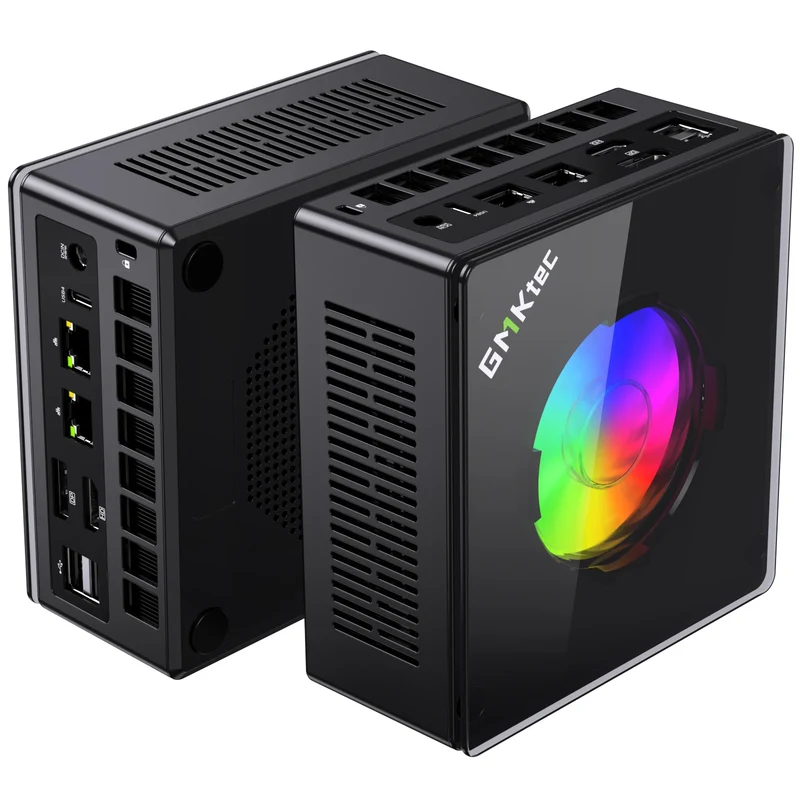GMKtec Mini PC K11 K8 PLUS M7 AMD Ryzen R9 8945HS R7 8845HS 6850H Windows 11 WiFi6 2*DDR5 USB4.0 2.5G LAN OCulink Gamer Computer