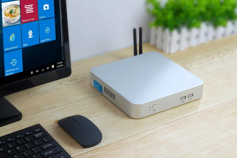 Mini PC HTPC Core i5 3317U 4200U Windows 10 Cooler Fan 8G RAM DDR3L Gaming Mini Computer HDMI Wifi Office Home Desktop minipc