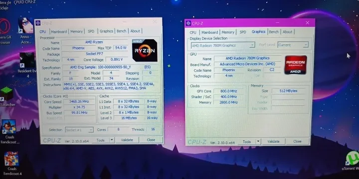 AMD Mini PC Gamer Ryzen 9 6900HX Ryzen 7 6800H ES 2xDDR5 2xLAN 2.5G NVMe USB4 WiFi6E Windows 11 Pro Desktop Mini Gaming Computer