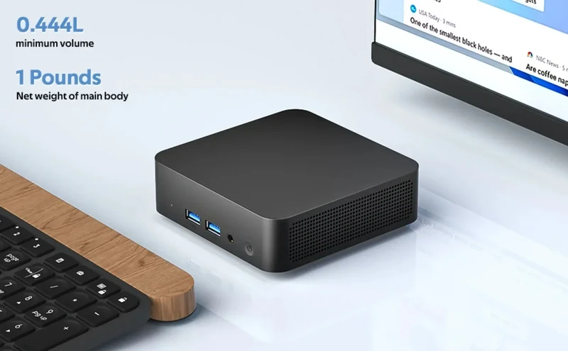 2026 NEW Intel I9-10980HK/N150 Portable Mini PC Computer Windows 11 32GB DDR4 1/2TB SSD Gaming Computer WiFi 6 Office Desktop