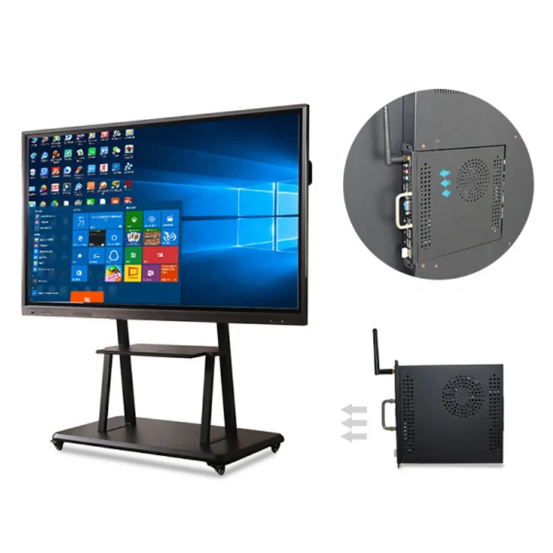 TexHoo OPS Mini PC Computer Intel Core i5 12450H Processor Windows 11 Pro DDR4 SSD For Conference Teach Screen Builtin Host 30MM