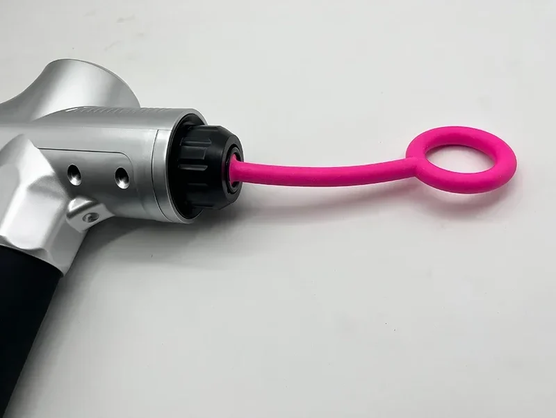 Fascia gun accessories male penis massage ring high-speed frequency penis silicone vibration ring