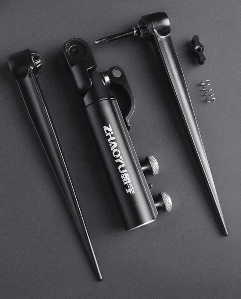 Shawto 2.1M Stainless Steel Thickened Telescopic Fishing Rod Holder 7 Section Bracket Rack Pole Stand Fishing Tools