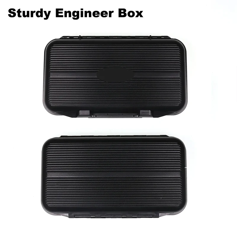 Wifreo 1PC Waterproof Stream Flies Combo Set Box Trout Fishing Fly Cases with Silicone Linear Dry WetNymph Storage Portable Case