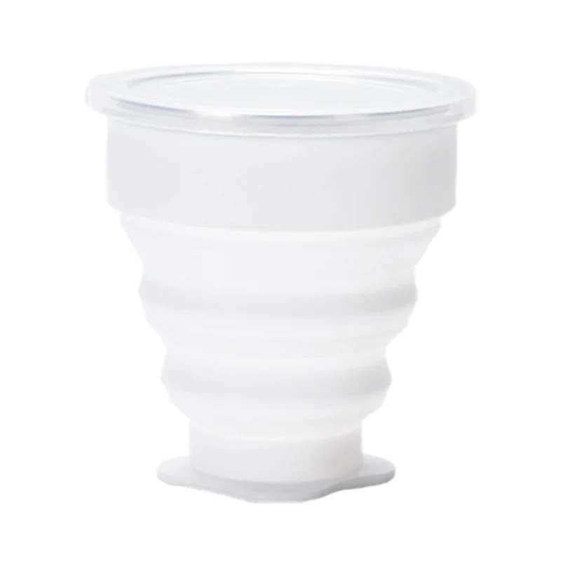 Cross-Border Silicone Foldable Water Cup, Portable Mouthwash Cup for Outdoor Travel, Lightweight and Convenient Cup, Watercup Portable