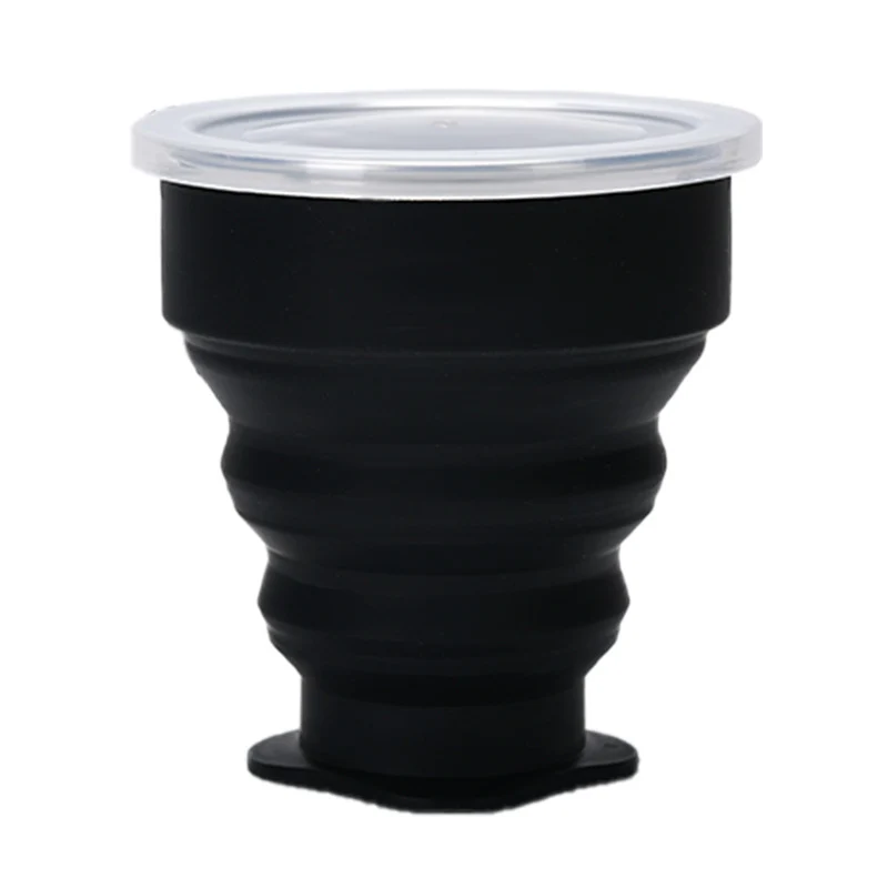 Cross-Border Silicone Foldable Water Cup, Portable Mouthwash Cup for Outdoor Travel, Lightweight and Convenient Cup, Watercup Portable