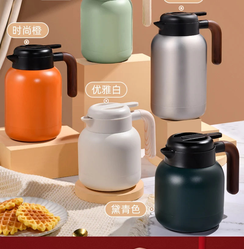 316L Stainless Steel Insulated Large Capacity Kettle for Home Use, Thermos for Tea, Dedicated for Warming Tea, Water Separation, and Stewing Tea Kettle