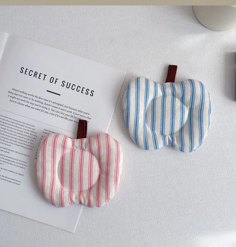 Meizuo Elements Korean-Style Ins-Style Apple Quilted Coasters Fabric Tea Coasters Cute Anti-Scalding Mats Factory Direct Sale