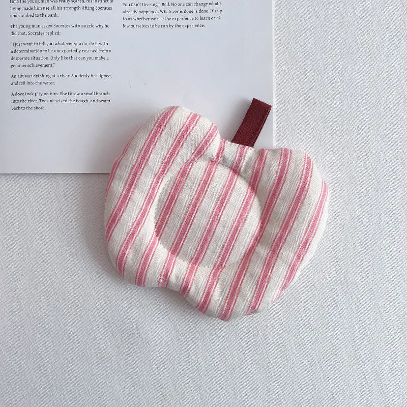 Meizuo Elements Korean-Style Ins-Style Apple Quilted Coasters Fabric Tea Coasters Cute Anti-Scalding Mats Factory Direct Sale