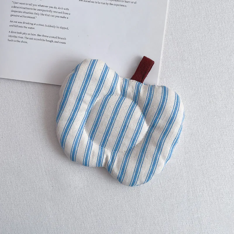 Meizuo Elements Korean-Style Ins-Style Apple Quilted Coasters Fabric Tea Coasters Cute Anti-Scalding Mats Factory Direct Sale