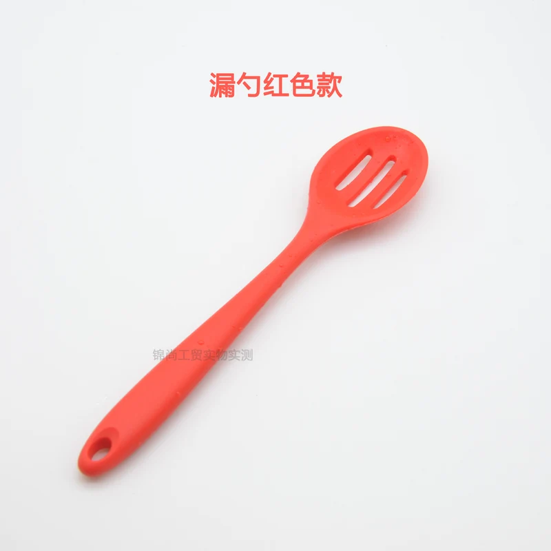 Food Grade Silicone Spoon, Kidsren's Safety Table Spoon, High Temperature Resistant Non-Stick Pan, Student Spoon, Baby Food Supplement Mixing Spoon