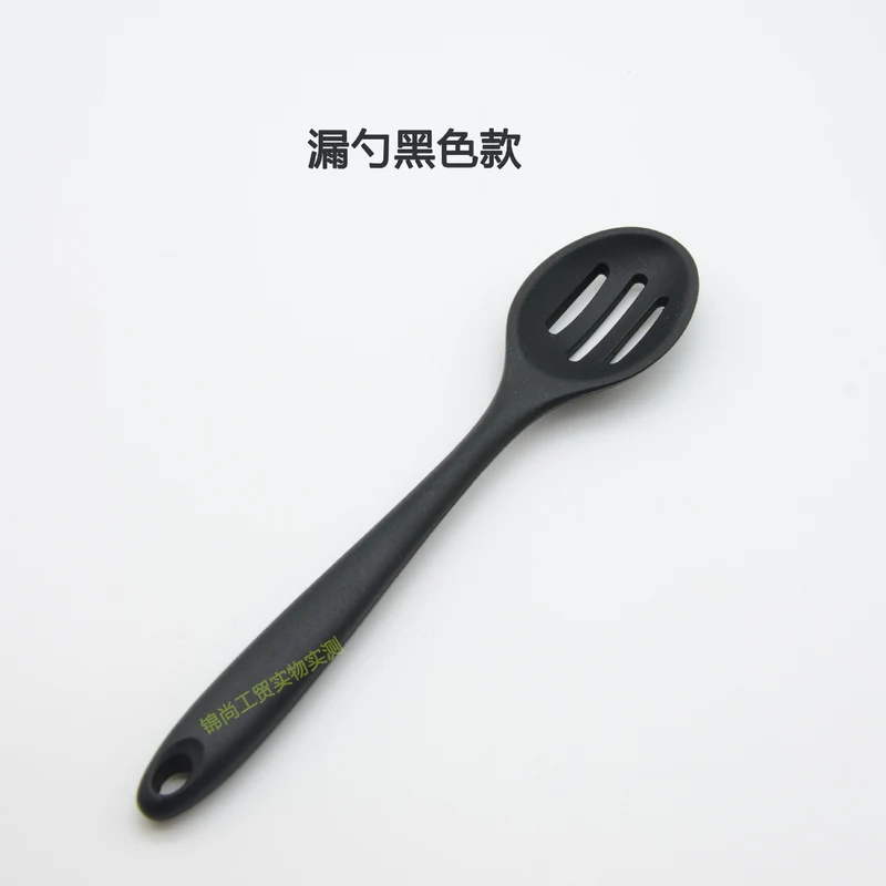 Food Grade Silicone Spoon, Kidsren's Safety Table Spoon, High Temperature Resistant Non-Stick Pan, Student Spoon, Baby Food Supplement Mixing Spoon