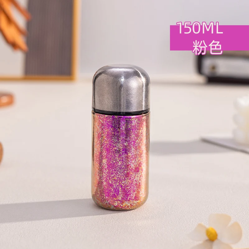 Capsule Bird's Nest Titanium Cup Women's Car Mini Insulated Cup Portable Compact 150ml Pocket Cup Pure Titanium Water Cup