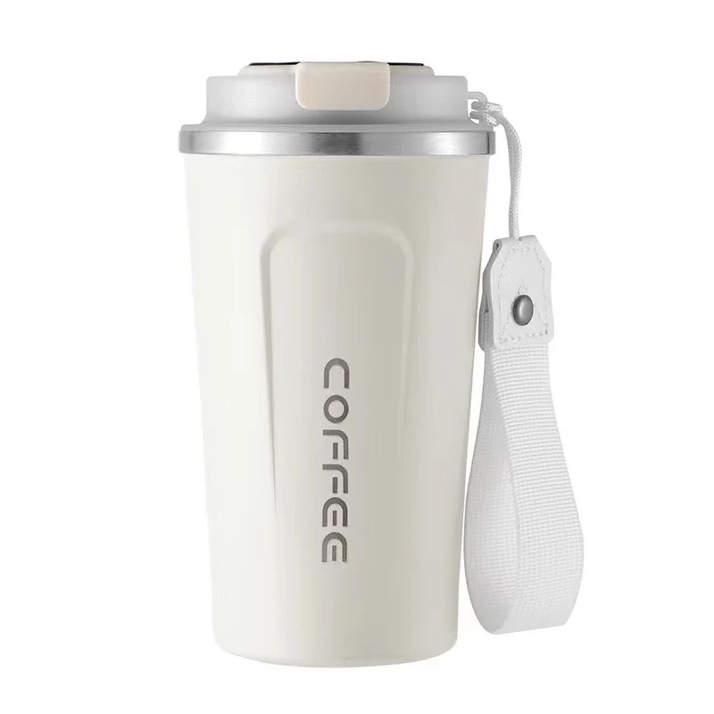 Overlord Tea Ji Tongyi Thermos Cup 316 Stainless Steel Lily-in-the-valley Coffee Cup Portable Car Double Drinking Gift Water Cup