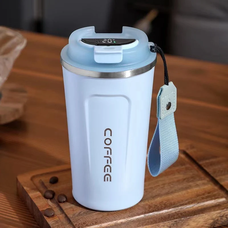 Overlord Tea Ji Tongyi Thermos Cup 316 Stainless Steel Lily-in-the-valley Coffee Cup Portable Car Double Drinking Gift Water Cup