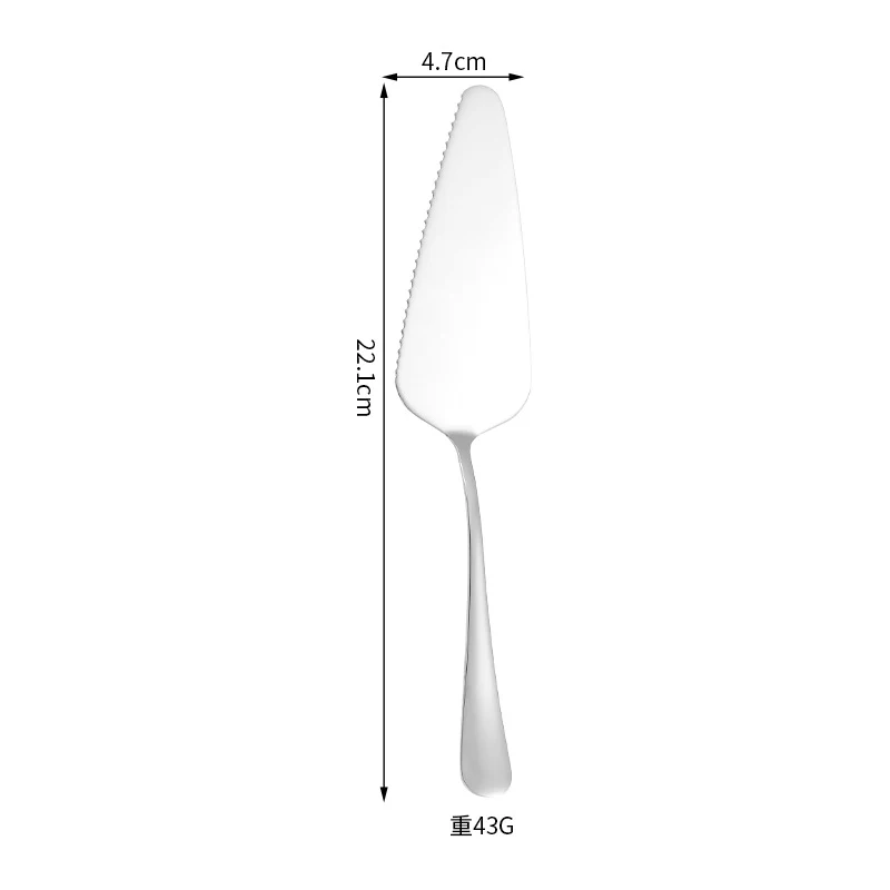 Cross-border Stainless Steel Cake Knife Shovel suit Kitchen Pizza Cutter Creative Baking Household Cream Shovel Knife Gift Box