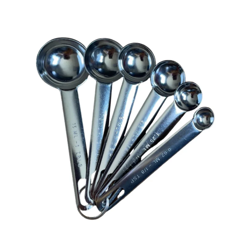 In-Stock Stainless Steel Measuring Spoons and Cups Set Baking Measuring Spoons Measuring Cups with Scale Multi-Purpose Spoons