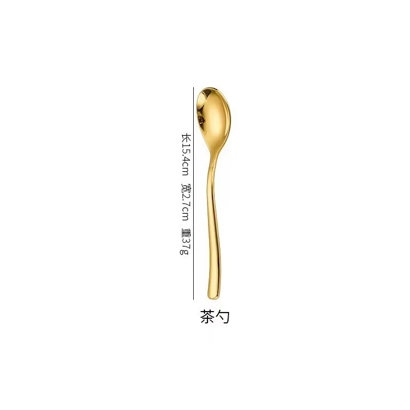 3 04 months light steak knife fork spoon thickened stainless steel tableware western food knife fork spoon dessert spoon upscale hotel restaurant