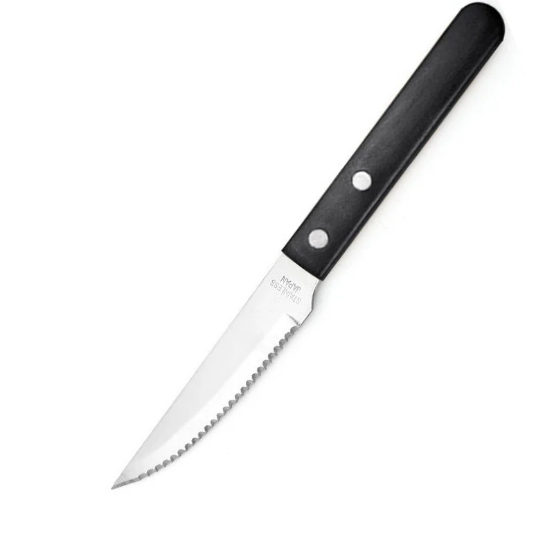 Cross-border Wooden Handle Steak Knife and Fork Two-piece Set Household Western-style Tableware Stainless Steel Main Knife Dishpoint Fork in stock Batch