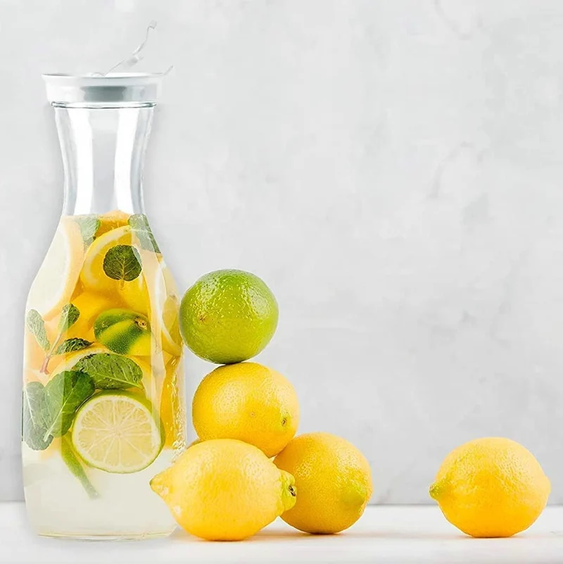 1500ml Juice Bottle, Milk Bottle, 50 oz Sealed Lid Cold Water Bottle, Plastic Jug, Beverage Bottle, Coffee Cold Brew Pot