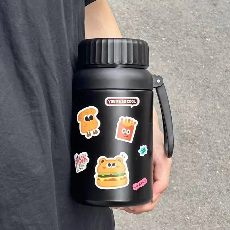 Cross-border Stainless Steel Large Capacity Outdoor Sports Water Cup 316 Tea Water Separation Thermos Cup High Color Value Student Water Cup