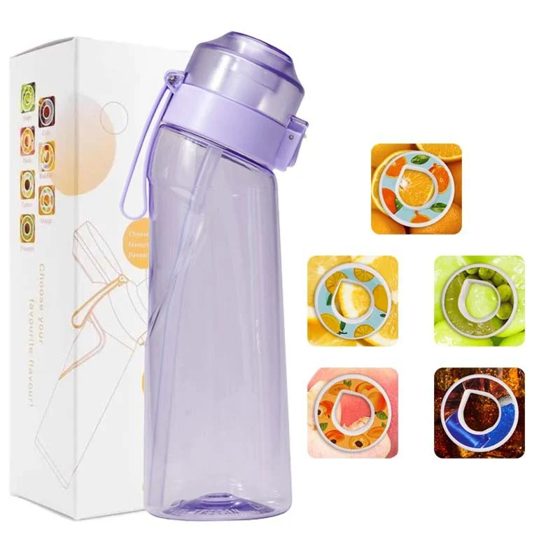 Cross-Border Popular Drinking Water Artifact 0 Sugar 0 Calorie Extract Fruity Flavor Ring Cup with Hand Rope Portable Outdoor Sports Water Cup