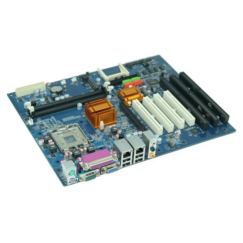 Brand New G41 with 3 ISA Atx Industrial Lga 775 Socket Motherboard 3 ISA Slot Winxp Win2000 Win7 System Support Q9650 CPU