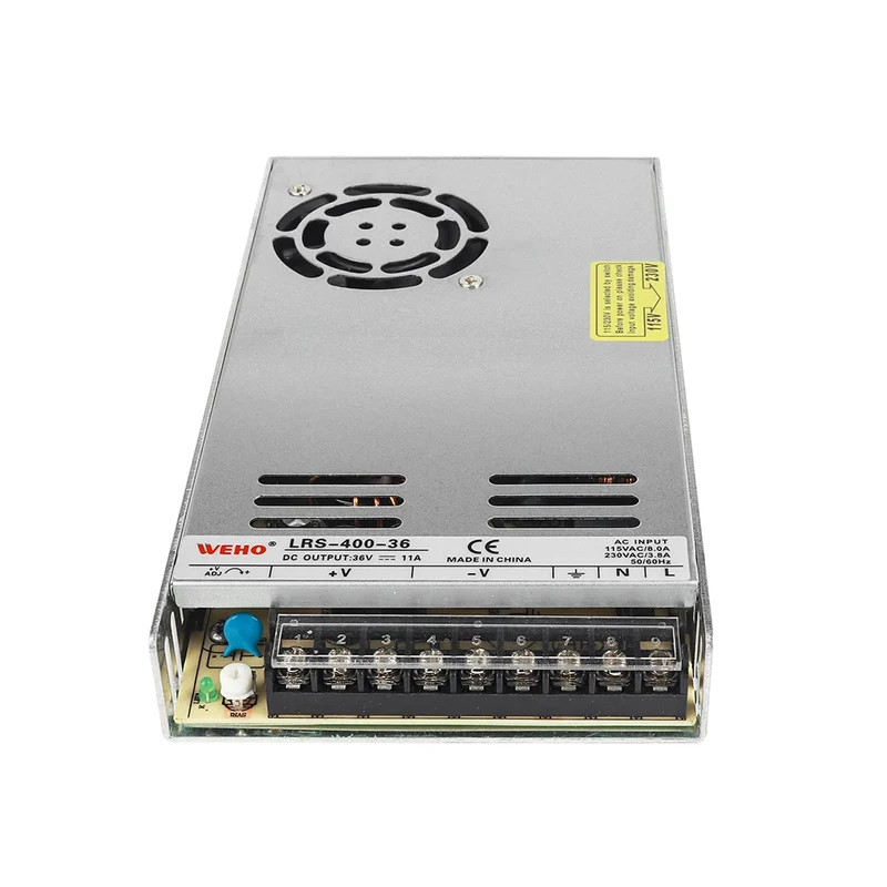 Factory Direct Sale LED Light 36V Ultra-thin DC Power Supply LRS-400-36 11A AC to DC 400W Switching Power Supply