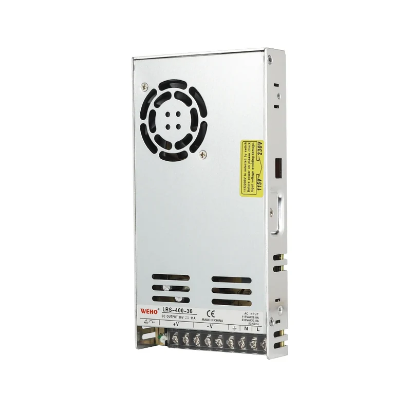 Factory Direct Sale LED Light 36V Ultra-thin DC Power Supply LRS-400-36 11A AC to DC 400W Switching Power Supply