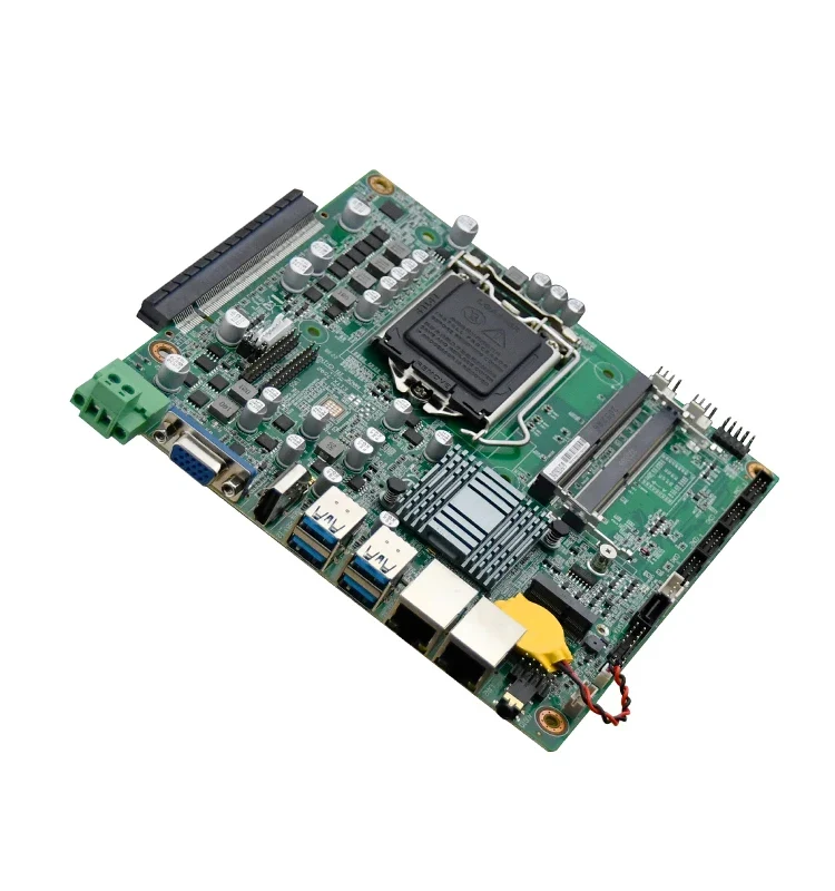 New Mini ITX Motherboard LGA1151 Intel 8th 9th Gen I7 I5 I3 DDR4 PCIEX16 Double Embedded Server Industrial X86
