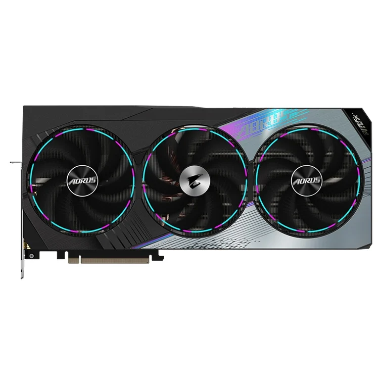 Used GIGABYTE AORUS GeForce RTX 4080 16GB MASTER Graphics Card With 16GB GDDR6X 256-bit Memory Support OverClock