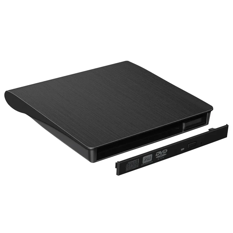LJIAL 12.7mm USB 3.0 DVD Drive External Optical Drives Enclosure SATA to USB External Case For Laptop Notebook Without Drive