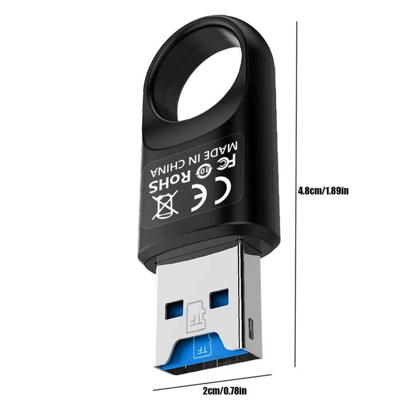 USB 3.0 Memory Card Reader Adapter High Speed Memory Card Reader USB 3.0 for TF SD PC Computer Laptop