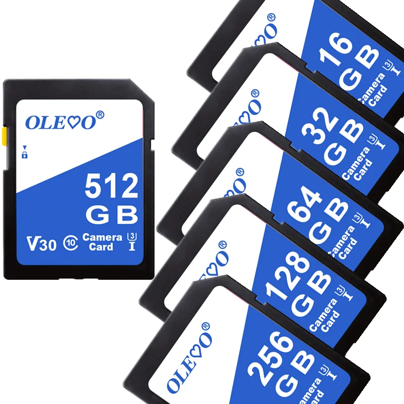 SD Card Class 10 16GB 32GB Memory Card 64GB 128GB 256GB 512GB Memory Card For Camera SRL