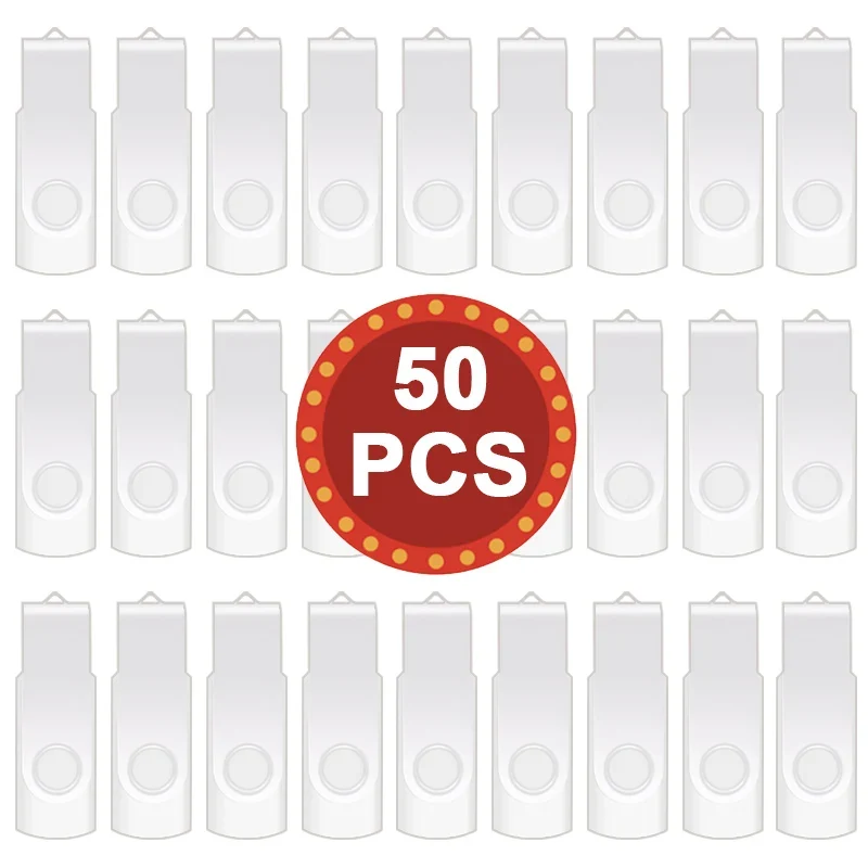 wholesale 50 Pack USB Flash Drive Memory Stick Pendrive Thumb Drive Lot 1GB 2GB 4GB 8GB 16GB 32G 64GB 128GB Memory Flash Disk