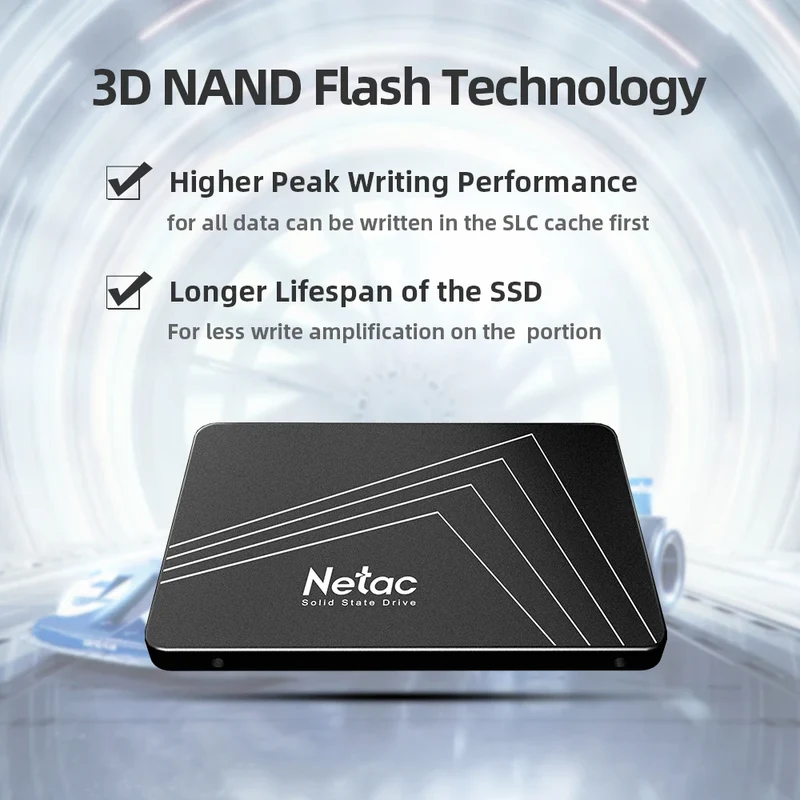 Netac SATA3 SSD 2.5‘‘ 2tb 1tb HD Hard Disk SATA HDD 512gb 256gb 128gb 480gb 960gb Internal Solid State Hard Drive for Laptop PC