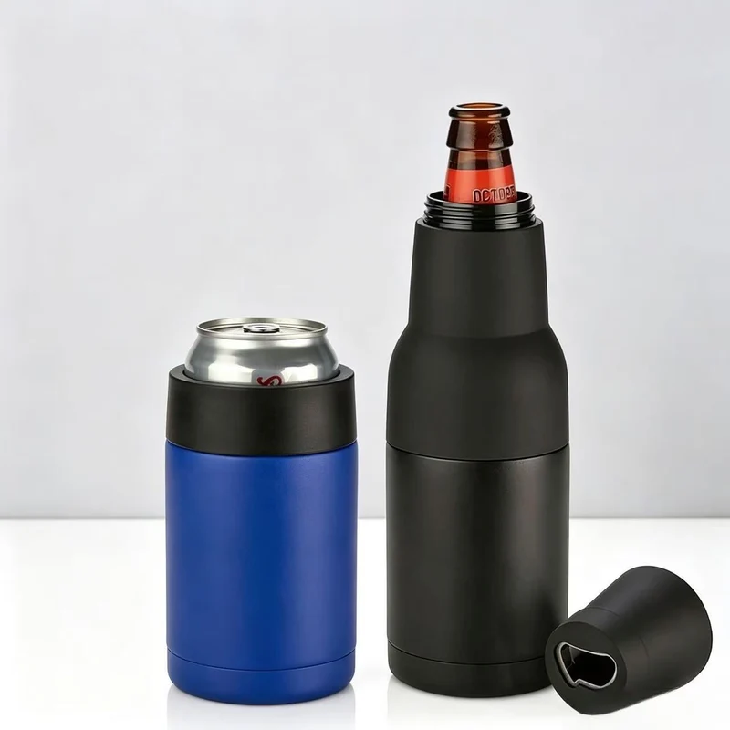 Cross-Border 12oz Double-Layer Vacuum Cold Storage Tank 304 Stainless Steel Beer Tank Outdoor Portable Car-Mounted Coke Tank Wholesale