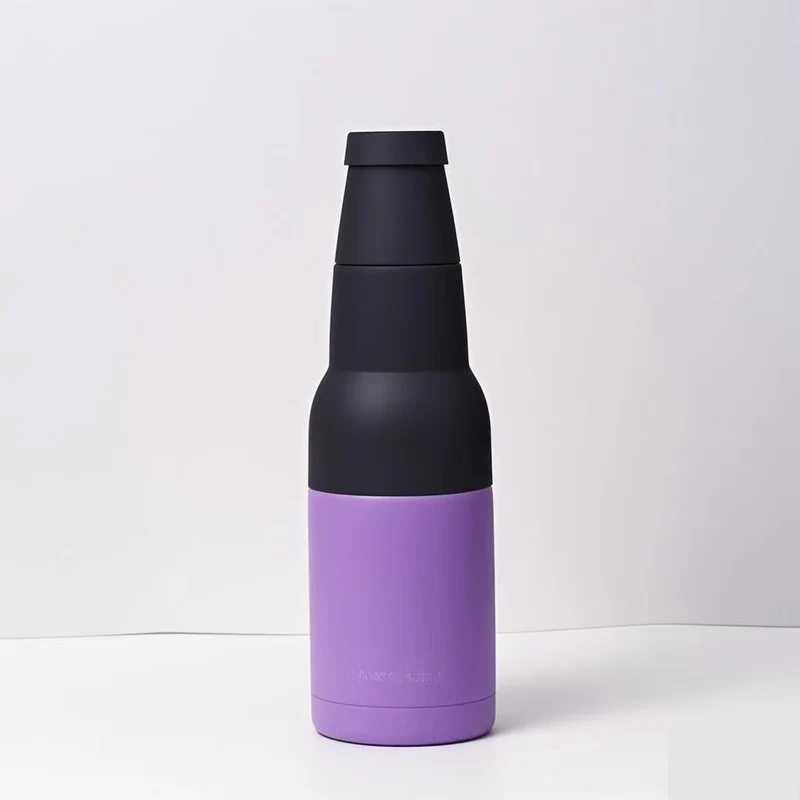 Cross-Border 12oz Double-Layer Vacuum Cold Storage Tank 304 Stainless Steel Beer Tank Outdoor Portable Car-Mounted Coke Tank Wholesale
