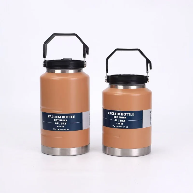 Cross-Border New 304 Stainless Steel Thermos Cup Large Capacity Ton Barrel Outdoor Portable Ice Bucket Wholesale