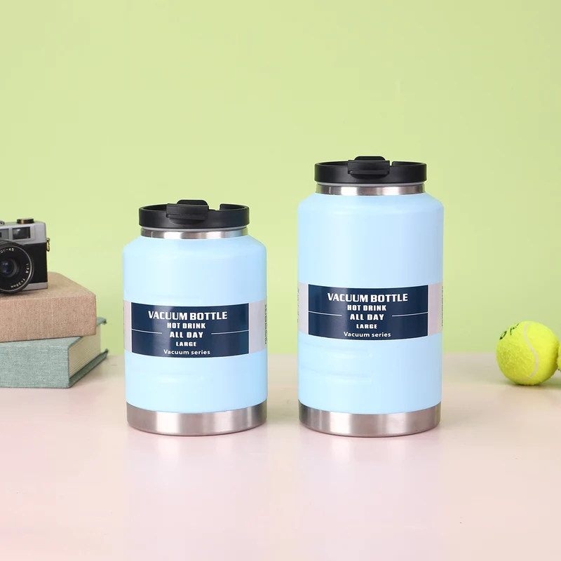 Cross-Border New 304 Stainless Steel Thermos Cup Large Capacity Ton Barrel Outdoor Portable Ice Bucket Wholesale
