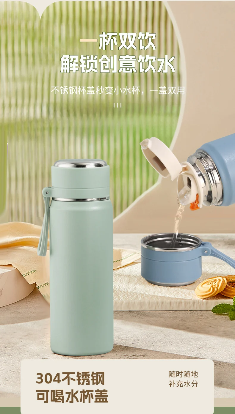 Stainless Steel Mini Thermos Cup Wholesale High-Value Vacuum Bullet-Shaped Portable Pocket Thermos Water Bottle Custom-Made