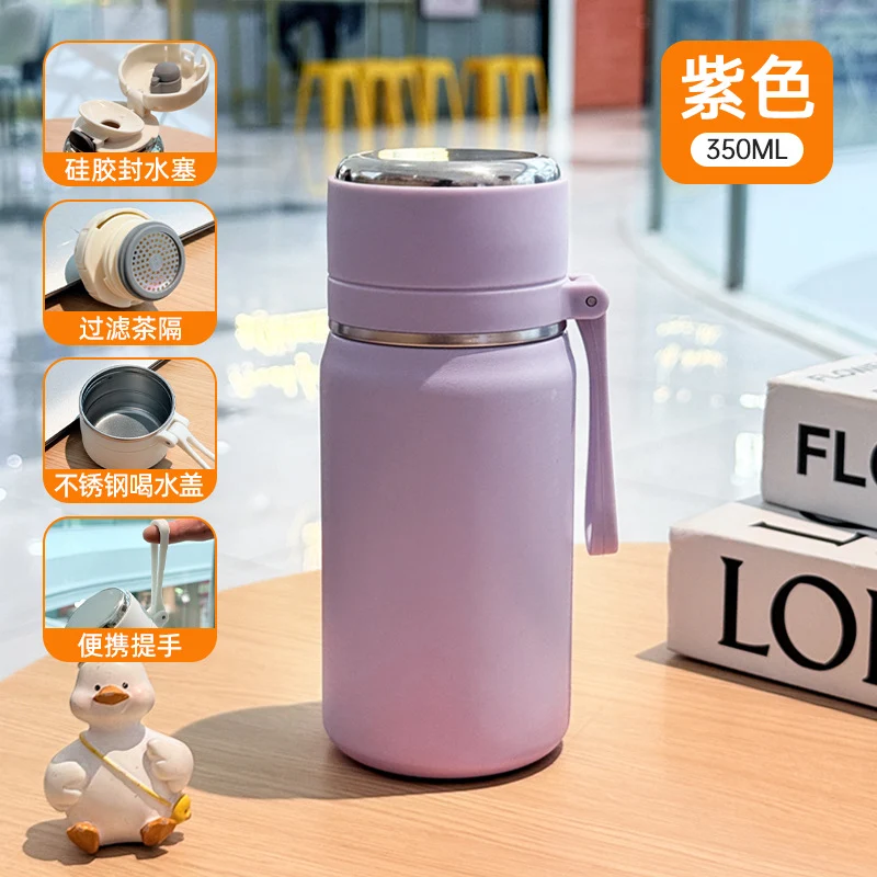 Stainless Steel Mini Thermos Cup Wholesale High-Value Vacuum Bullet-Shaped Portable Pocket Thermos Water Bottle Custom-Made