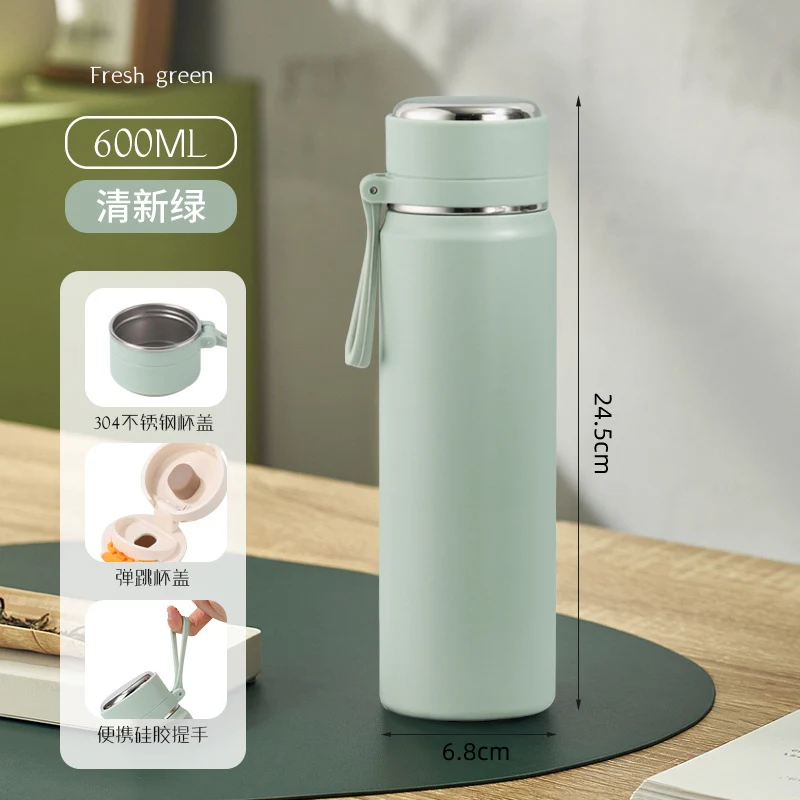 Stainless Steel Mini Thermos Cup Wholesale High-Value Vacuum Bullet-Shaped Portable Pocket Thermos Water Bottle Custom-Made
