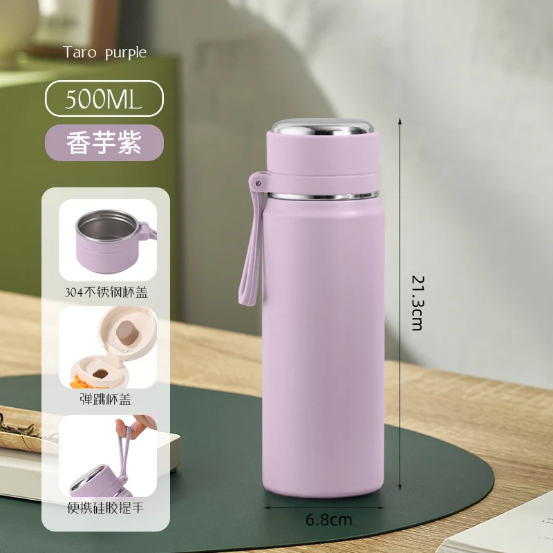 Stainless Steel Mini Thermos Cup Wholesale High-Value Vacuum Bullet-Shaped Portable Pocket Thermos Water Bottle Custom-Made