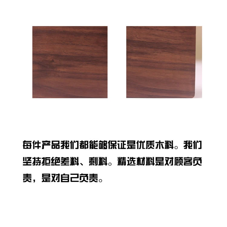 Wooden Coaster Black Walnut Square Coaster Wooden Insulation Pad Solid Wood Coaster Engraved Logo