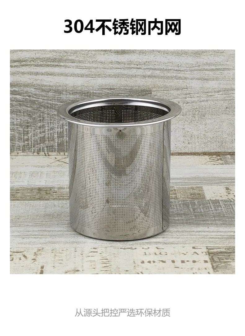 Factory wholesale stainless steel kettle black classic household compact simple teapot restaurant with filter teapot